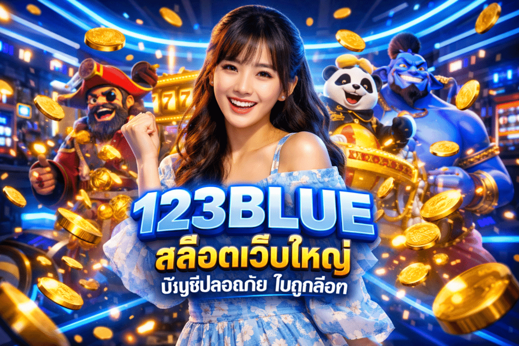 123BLUE สล็อตเว็บใหญ่ บัญชีปลอดภัย ไม่ถูกล็อค