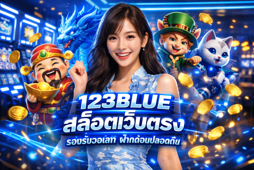 123BLUE สล็อตเว็บตรง รองรับวอเลท ฝากถอนปลอดภัย