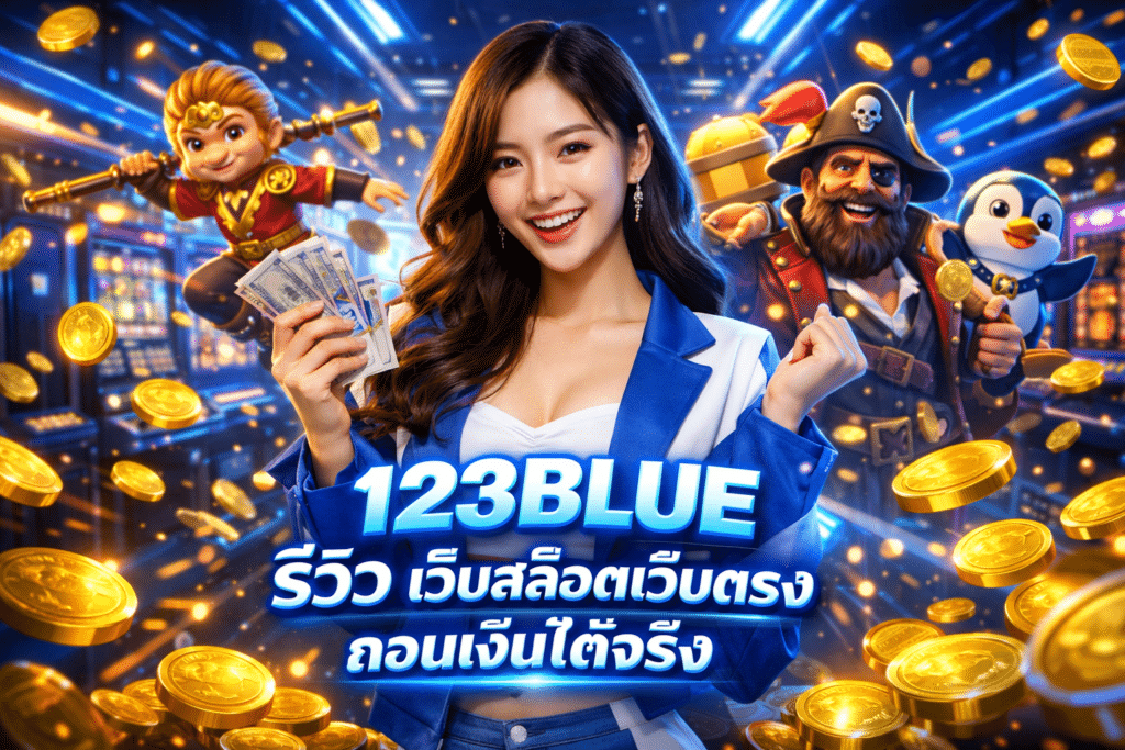 123BLUE รีวิว เว็บสล็อตเว็บตรง ถอนเงินได้จริง